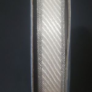 5/$15 Textured Trios Ribbon White Silver 3/8"x15' MTT4-150